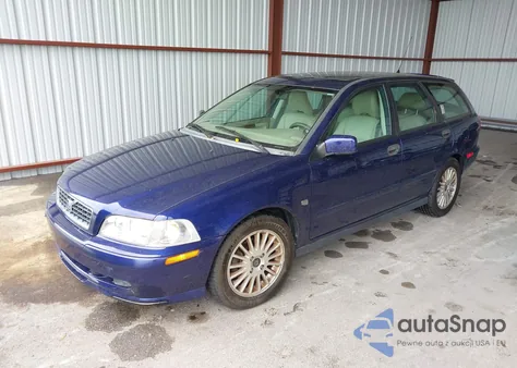 2004 Volvo V40 A/Lse из США, поврежденный, VIN YV1VW275X4F102453
